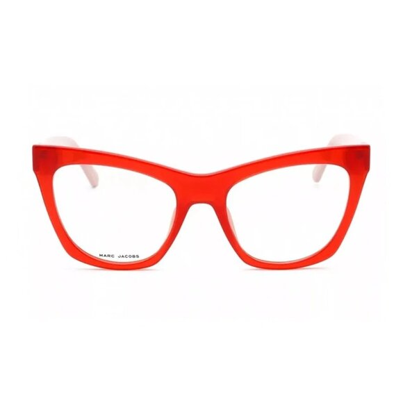 NEW MARC JACOBS MARC 649 092Y 00 EYEGLASSES RED PINK WOMEN EYEWEAR MARC JACOBS